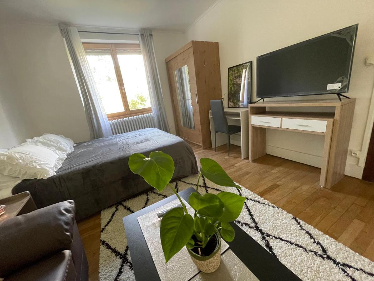 Chambre Privee Vue Sur Le Jardin Proche Centre Ville Besancon Exterior photo